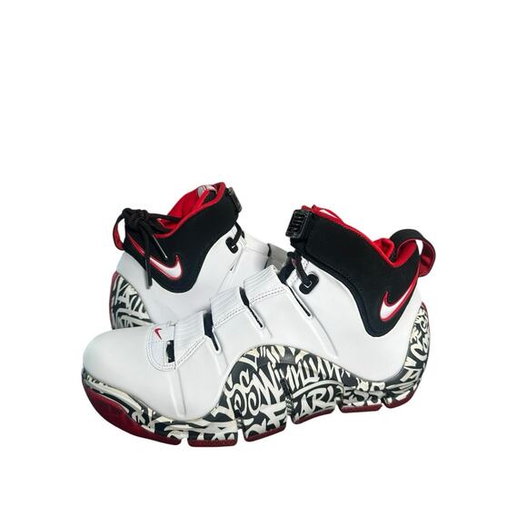 Size 7.5 - Nike Zoom LeBron 4 2023 Graffiti - Picture 1 of 5